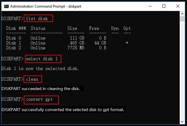 mbr to gpt conversion