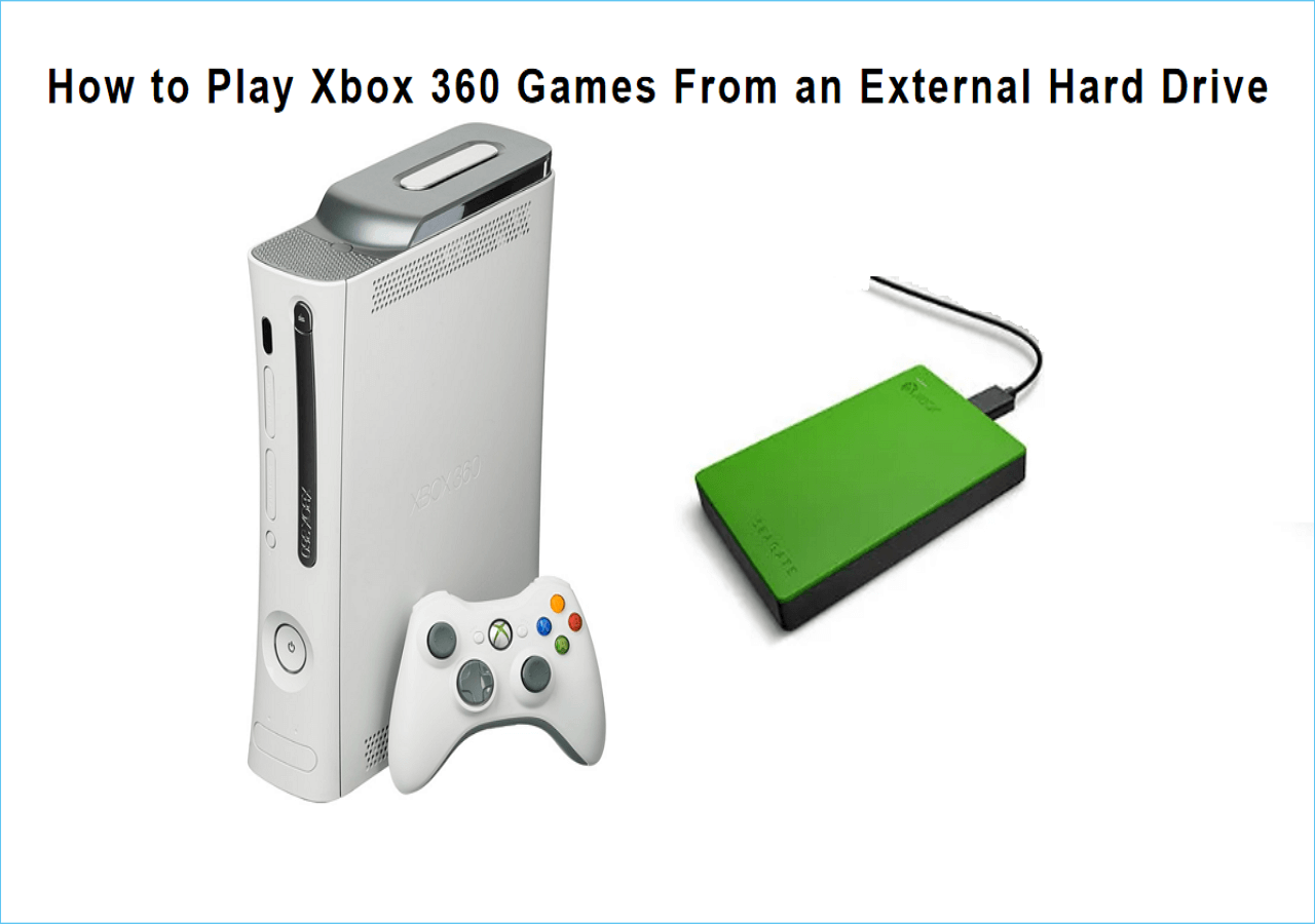 play xbox 360 games from external hard drive