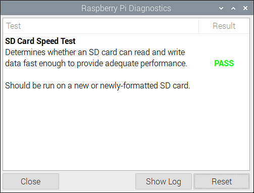 raspberry pi diagnostics