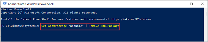 remove bloatware from powershell