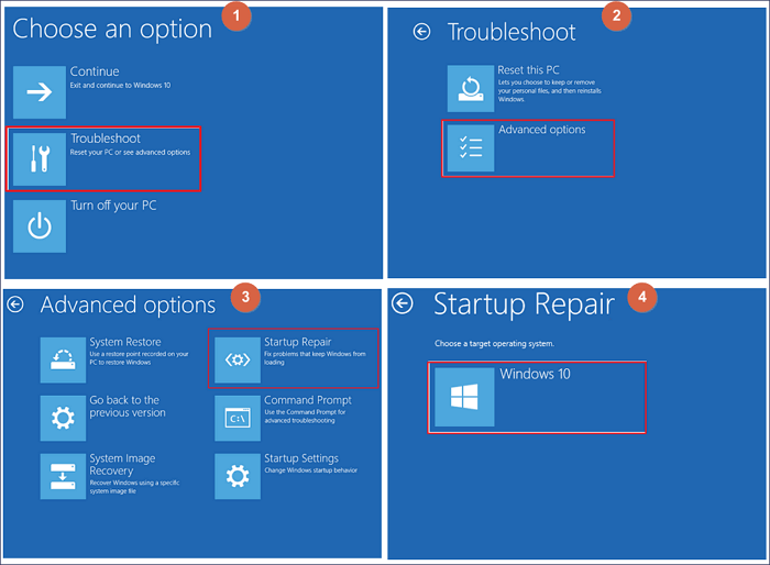 repair windows 10