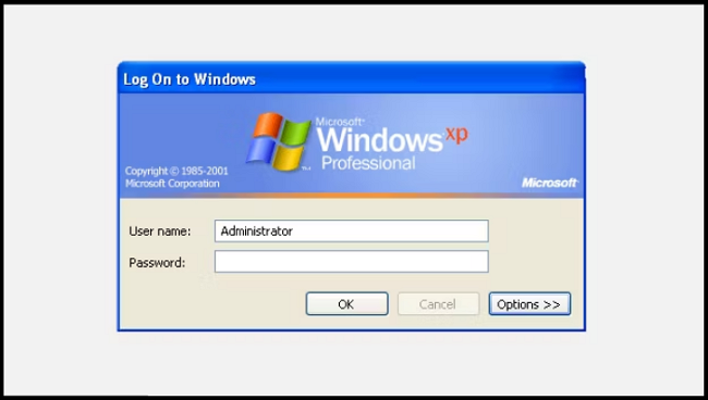 reset windows xp password