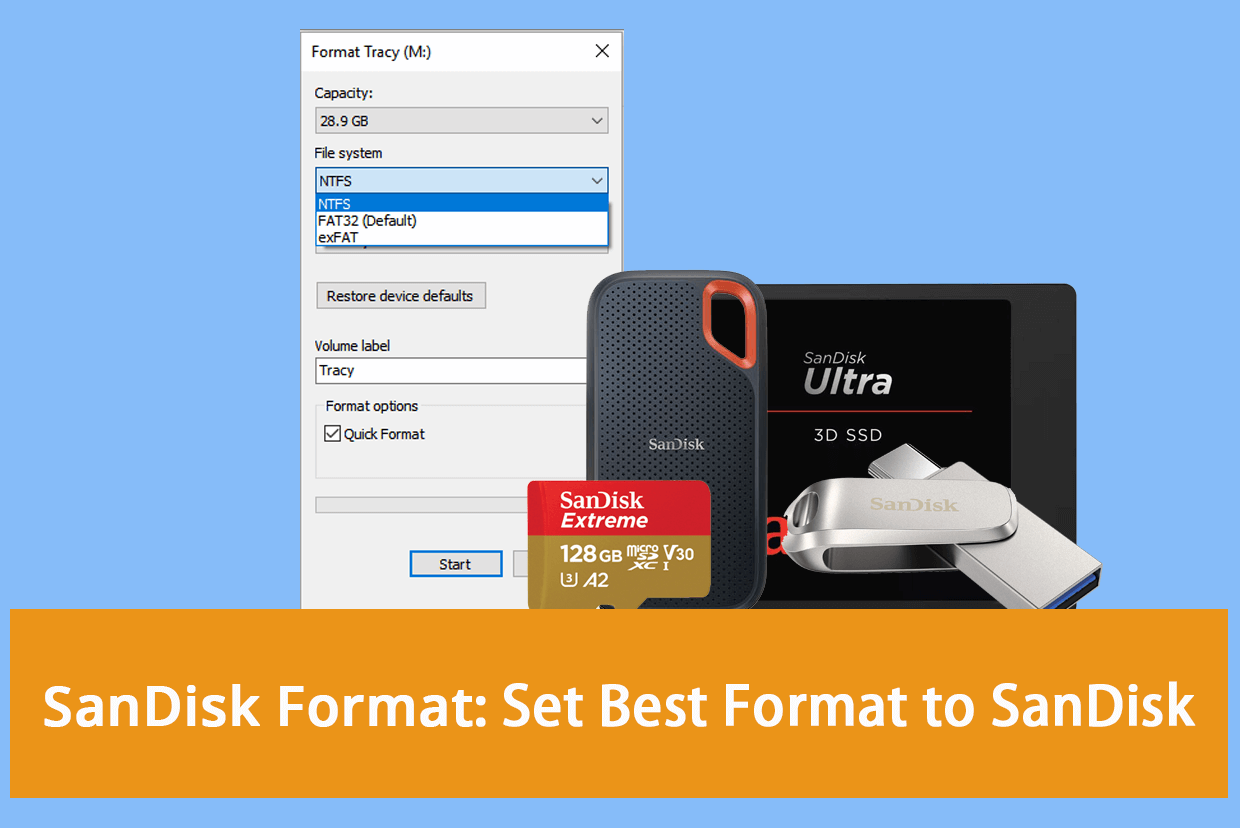 SanDisk Format solution