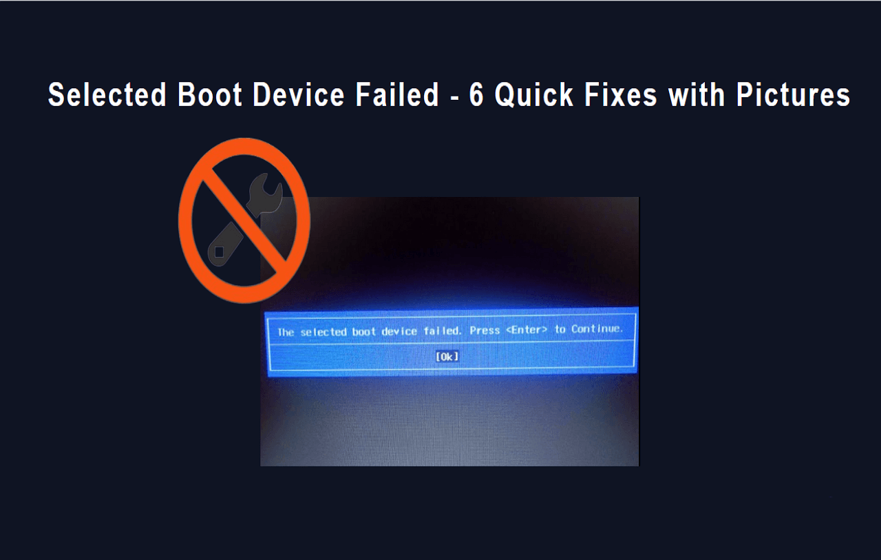 selected device not found