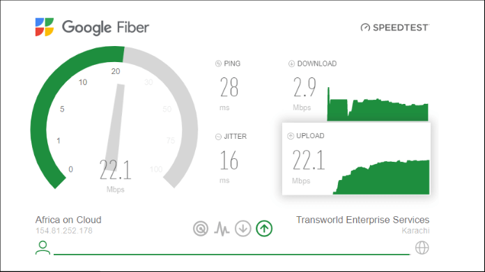 view Steam deck network speed