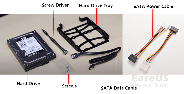 tools to install new hard drive on Windows 11