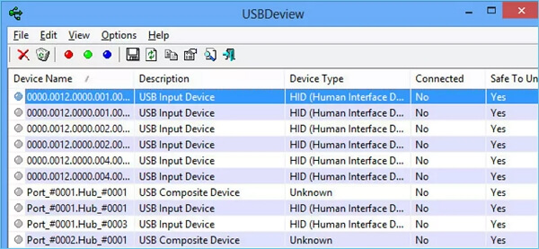 usbdeview interface