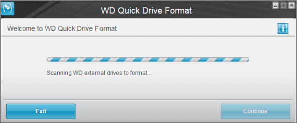 WD Quick format