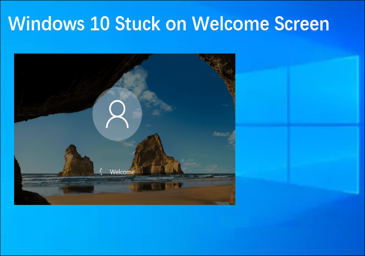 windows 10 stuck