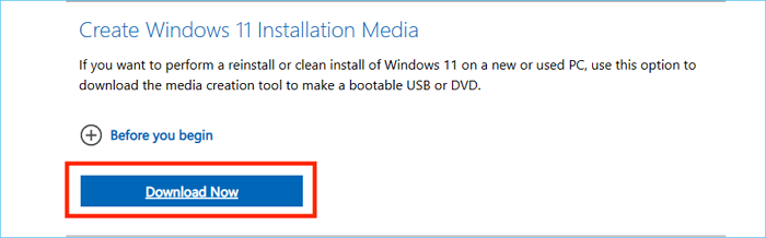 download windows 11 installation