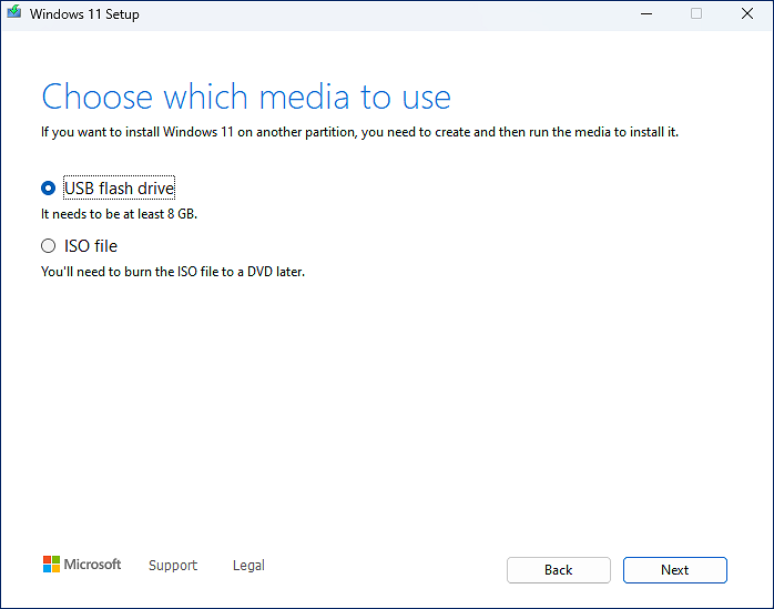 windows 11 media creation tool