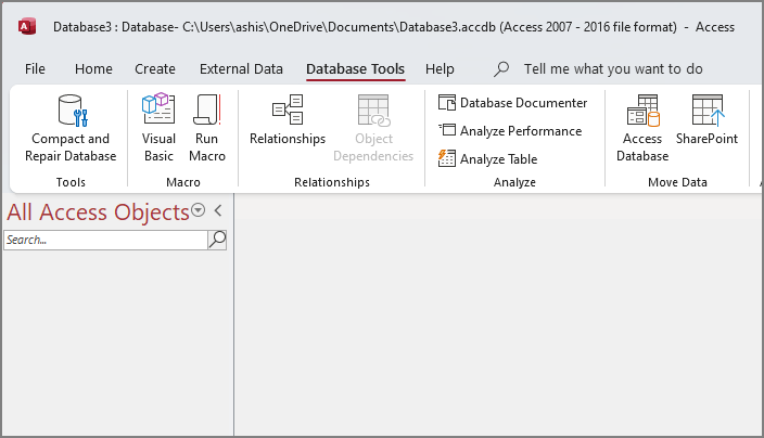 Compact Repair Database