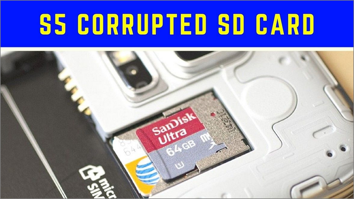 s5 sd card corrupted