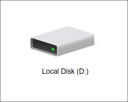 local disk d