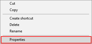 Open Excel properties