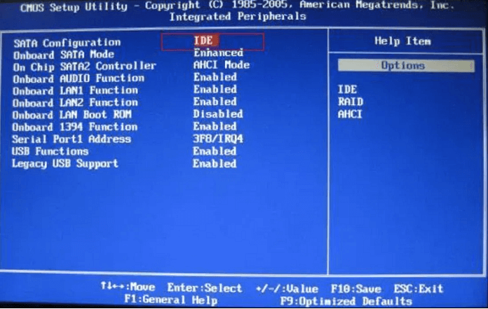 reset BIOS