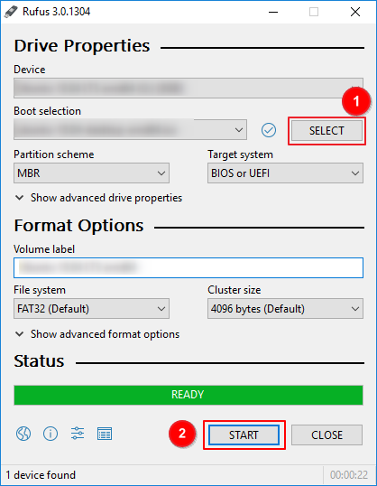 bootable usb drive