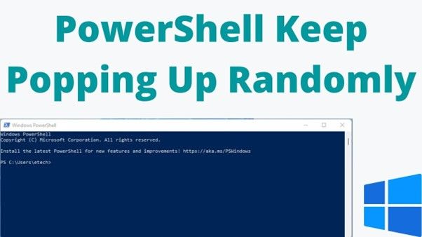 fix windows powershell keeps popping up