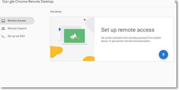 chrome remote desktop