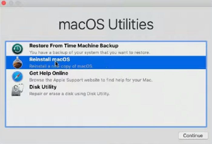 restart macOS