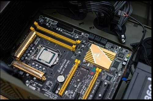 check attached components like the motherboard