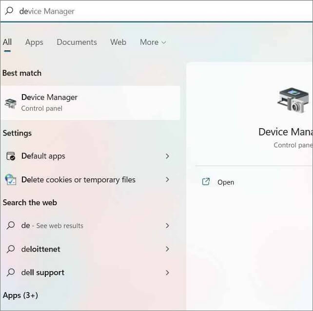 device manager