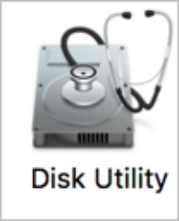 Disk Utility on Mac icon