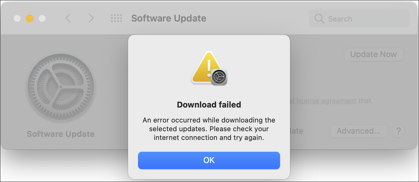 download failed Sonoma