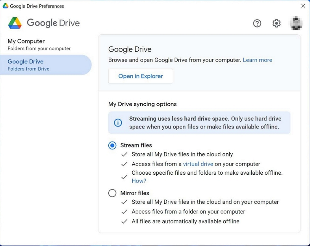 Drive for Desktop