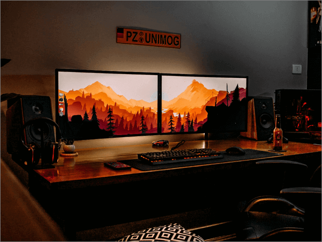 dual monitors