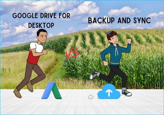 goggle drive for desktop vs backup and sync