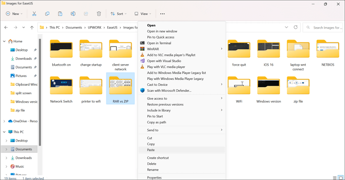 How to paste from the clipboard