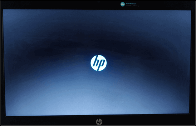 hp laptop stuck on loading screen