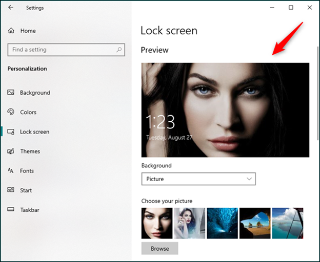 How to Change Lock Screen on Windows 10 Qiling