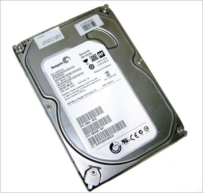 internal hard drive