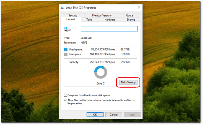 Disk Cleanup