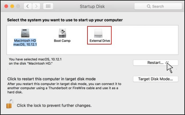 choose your usb drive to boot