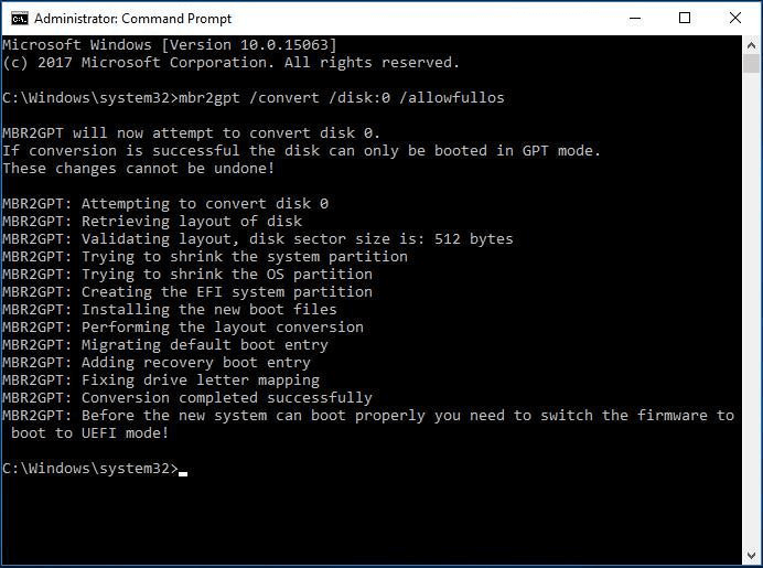 command prompt interface