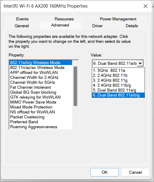 wifi settings