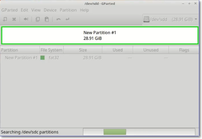 new partition