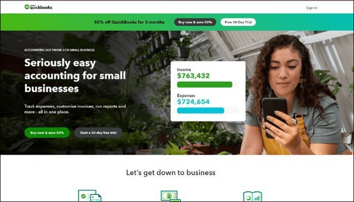 open quickbooks online