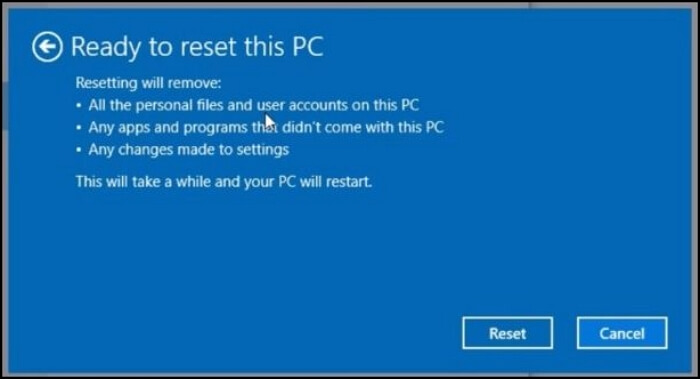 Reset This PC