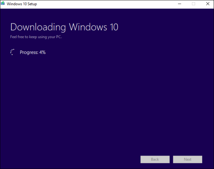 downloading windows 10