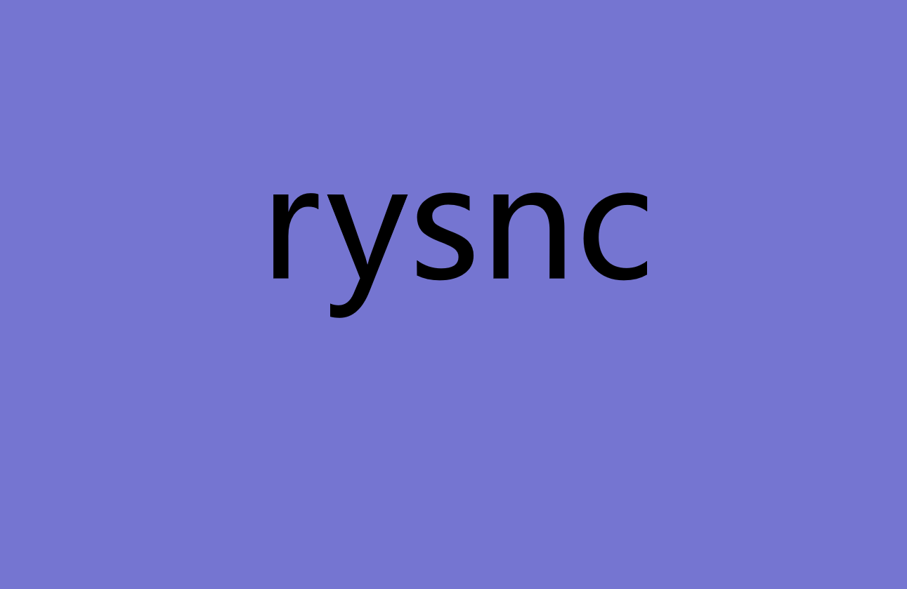 Rysnc