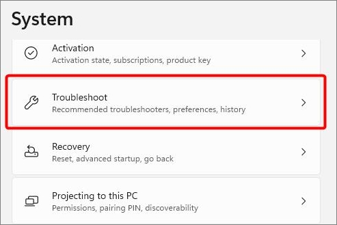 settings system