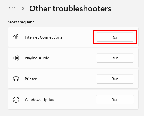 internet connections