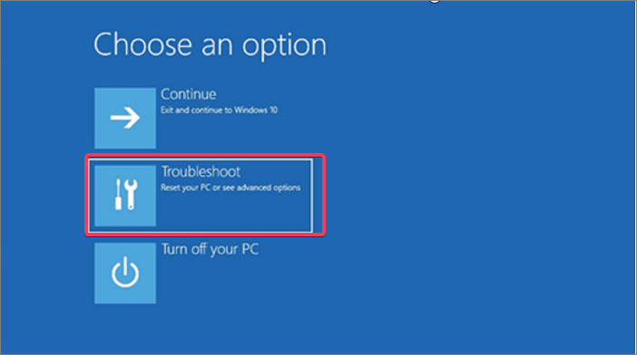 troubleshoot windows