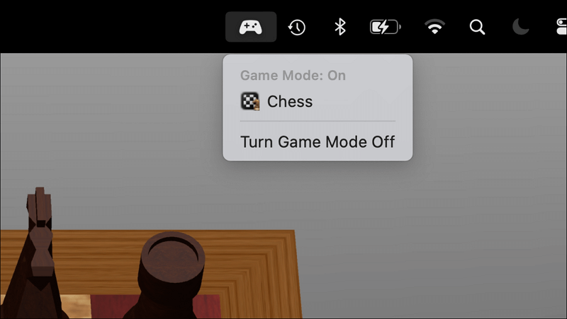 turn off game mode on Mac
