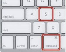 press command s
