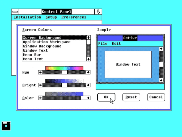 windows control panel 2.0